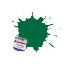 Humbrol Enamel No 120 Light Green - Matt - Tinlet (14ml)