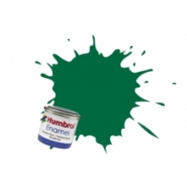 Humbrol Enamel No 120 Light Green - Matt - Tinlet (14ml)