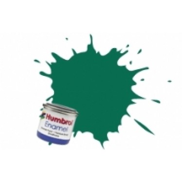 Humbrol Enamel No 30 Dark Green - Matt - Tinlet 14ml