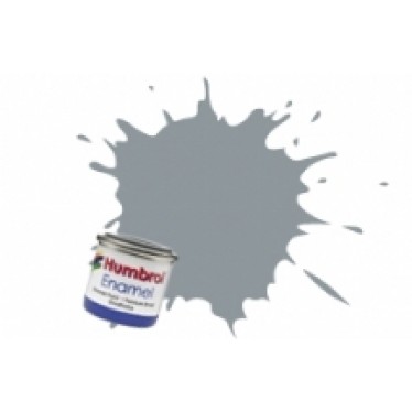 Humbrol Enamel No 64 Light Grey - Matt - Tinlet (14ml)