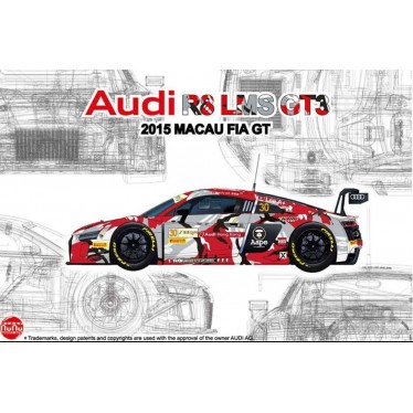 NUNU 1/24 AUDI R8 LMS GT3  GP MACAU 2015 NU-24028