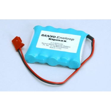 6.0V 800mAh Eneloop Rx Pk Flat Sanyo O-5EN800AAASF