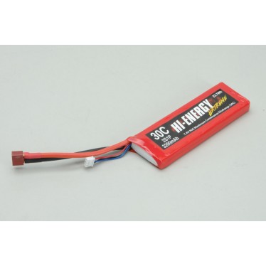 Hi-Energy 2S 3200mAh 30C Li-Po Battery - O-HE2S1P320030A