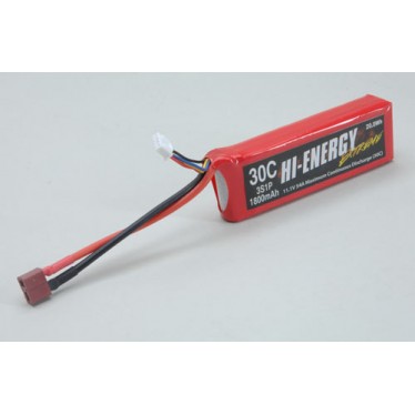 Hi-Energy 3S 1800mAh 30C Li-Po Battery HE3S1P180030