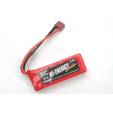 Hi-Energy 4S 1300mAh 30C Li-Po O-HE4S1P130030A