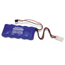 Hi-Energy 6.0v 5000mAh Ni-MH Rx Pk Flat Battery Pack HE5N5000SCSFT