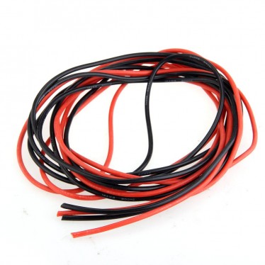 Silicone Wire 30AWG 1mBlk/1mRed O-LGL-SW30AWG