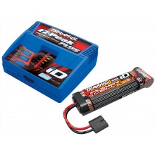 Traxxas EZ-Peak Plus, ID, 4Amp w/2923X 8.4V,3000mAh Flat NiMH O-TRX2970T-7F