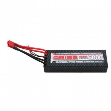 Orion Carbon Pro 6000 mAh100C 7.4V 2S Lipo Deans ORI14059