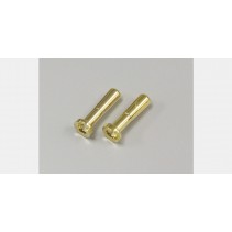 Team Orion Gold Plug 4mm Male (2) Low Profile ORI40055