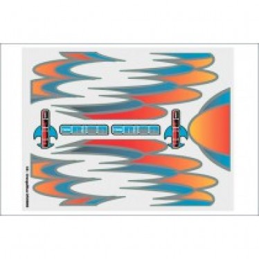 Internal Graphics set CB Orange/Blue