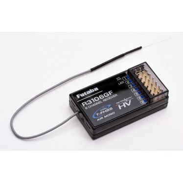 Futaba 6Ch Rx T-FHSS (Mono) HV  P-R3106GF