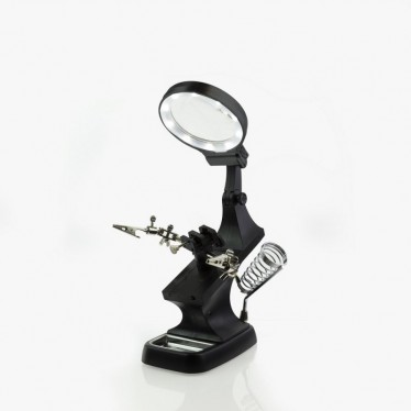 Modelcraft Helping Hands & LED Magnifier Workstation PCL2400