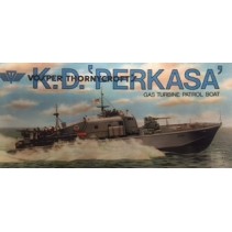 Small Wood Perkasa Boat Kit 1/32