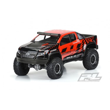 PRO LINE CHEVY COLORADO ZR2 CLEAR BODY FOR 313MM CRAWLER PL3517-00