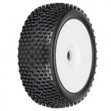 Pro-Line Bow-Tie (M3) 1/8th Off-Road Buggy Tyre Pre-Mounted on Velocity Wheels -