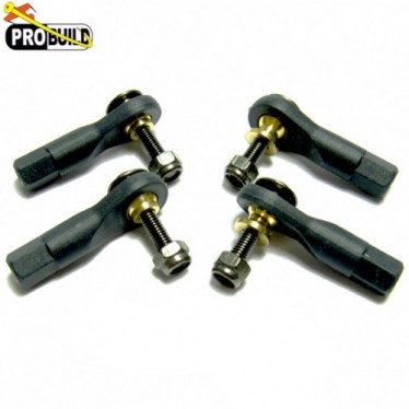 Probuild H/D Ball link 3mm & Hardware (4pcs) PRO-BL-M3