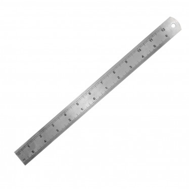 Model Craft PRU3012 12" Stainless Steel Ruler