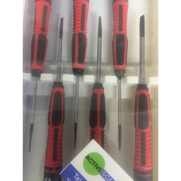 Screwdriver Set Slotted (6 piece)