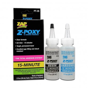 ZAP Z-Poxy 15-Min 4oz PT35