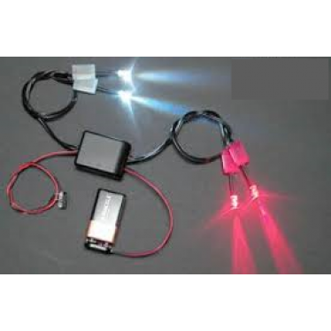 RC Neon Head & Brake Light Kit Nitro Cars