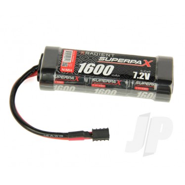 Radient NiMH 7.2V 1600mAh 2/3A Stick HCT Battery RDNA0090