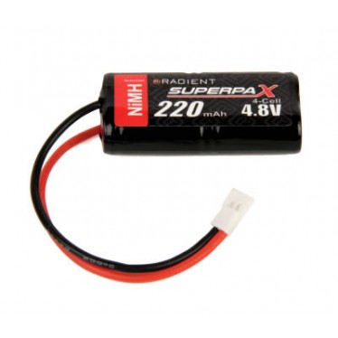 Radient NiMH 4.8V 220mAh 1-2AAA Stick Micro SC, TR, ALL, MIC RDNA0347