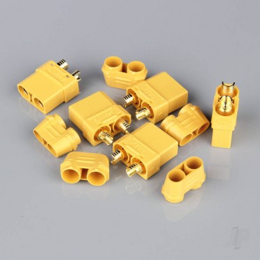 Radient XT90 Female with Cap End (Battery End) 5pcs RDNAC010043