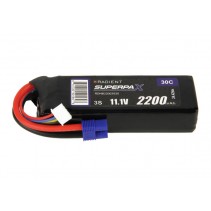 Radient LiPo 3S 2200mAh 11.1V 30C EC3 RDNB22003S30