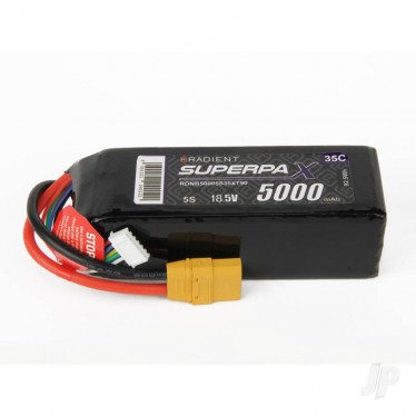 Radient LiPo 5S 5000mAh 18.5V 35C XT90 RDNB50005S35X