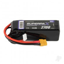 Radient LiPo 4S 2700mAh 14.8V 50C (XT60) RDNBS2700S4C50