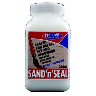 DELUXE MATERIALS SAND N SEAL 250ML BALSA PLY HARDWOOD S-SE64