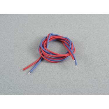 Silicone Wire 1.6mm - 1m Red&Blue