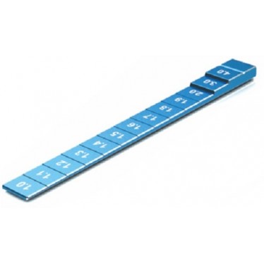 SkyRC Chassis Ride Height Gauge 1.0-4mm Blue SK-600069-22