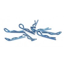 Core RC Small Body Clip 1/10 - Metallic Blue (8) CR068