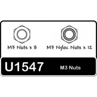 Speed Pack - M3 Nuts ..