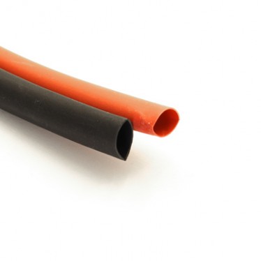 SRC50095 Simply RC PE Heat Shrink Tubing 5mm - Black & Red (1m)