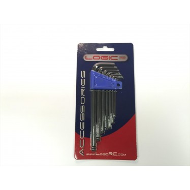 Hex Ball Wrench Set 1.5-6mm (7pcs) T-LG011