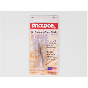 ProEdge #21 (#11 Stainless Steel) Blade x 5 T-PE40021