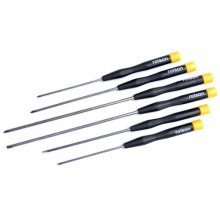 Rolson RO-28219 6 Pc Long Precision Screwdriver Set