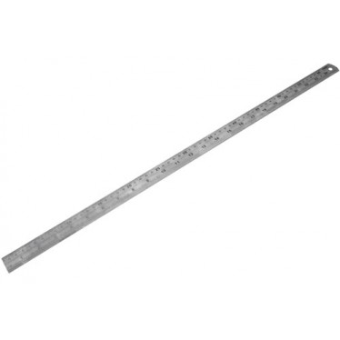 Rolson Stainless Steel Ruler 600mm RO-50826