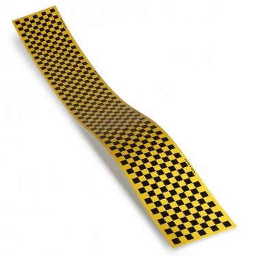 MonoKote Trim Black/Yellow Checkerboard T-TOPQ4115