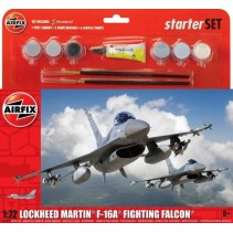 Airfix Lockheed Martin F-16A Fighting Falcon Gift Set A55312