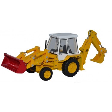 Oxford Diecast JCB 3cx (1980s) 1:76