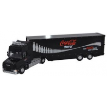 Oxford Diecast Coca Cola Zero Coke Truck 1/76