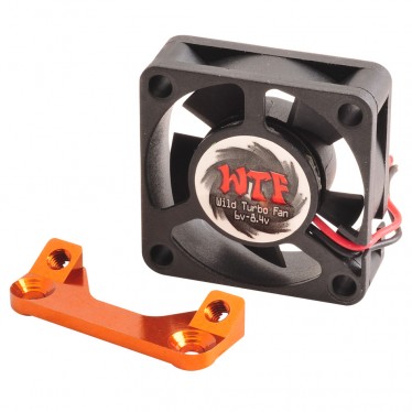 Absima Fan Mount with WTF Fan 30mm Orange