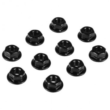 Team Durango TD708005 M4 Serrated Lock Nut for Wheels (10)