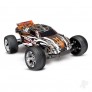 TRAXXAS 2WD STADIUM TRUCK ORANGE RUSTLER (+TQ,XL-5,TITAN,550,7-CELL NIMH)