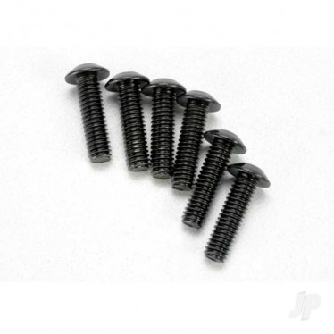 Traxxas Screws, 4x14mm button-head machine hex drive x 6 TRX3938