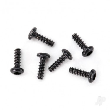 Traxxas Screws 1.6x5mm Button Head Self Tapping (Hex Drive) x 6 TRX6644